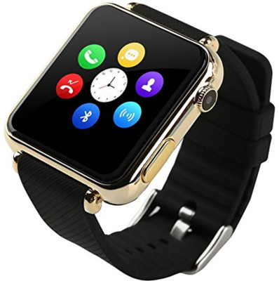 

PremiumAV Y6 Smart HD Touch Screen Watch Push Messages for Android With SIM Card Calling Black Smartwatch(Black Strap NA)