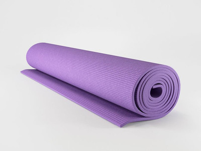 

HRDecoration Soft Quality and Anti-Slip Purple Exercise 6 mm Yoga, Exercise & Gym, Gymnastic Mat with cover Purple 4 mm Yoga Mat