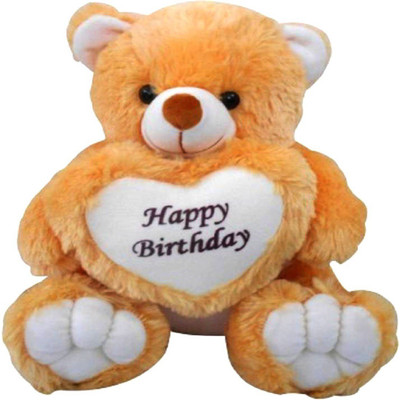 

Unique Collection Teddy Bear 2 Feet Very Soft Toys Happy Birthday With Heart High Quality For Baby Birthday Gift (Approx 60.5 Cm ) Brown Color - 60 cm(Brown)