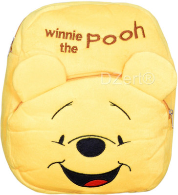 

DZert School Bag For Kids Soft Plush Backpack For Small Kids Nursery/Picnic/Carry/Travelling Bag Kids Gift (Age 2 to 6 Years) - 38 cm(Yellow)