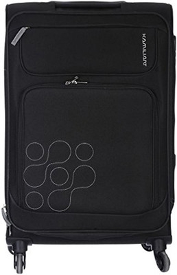 

kamiliant Kam Himba Black Expandable Check-in Luggage -  inch(Black