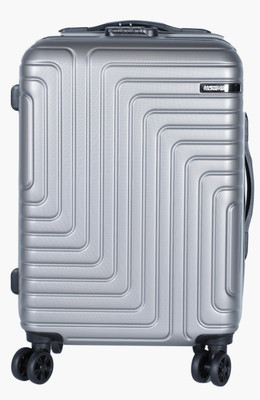

American Tourister Logan SP Hard Trolley 55 cm (Silver) Cabin Luggage - 22 inch(Grey)