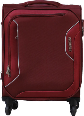 

American Tourister Avalon Spinner Soft Trolley 67 cm (Red) Expandable Check-in Luggage -  inch(Red