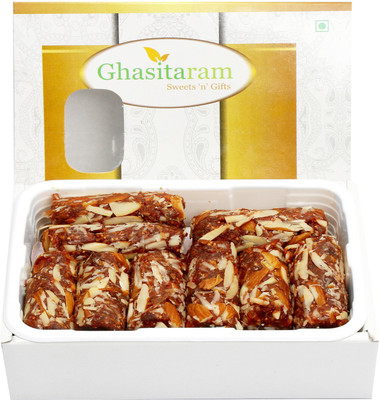 

Ghasitaram Gifts Anjeer-Dryfruit-Roll(200 g, Box)