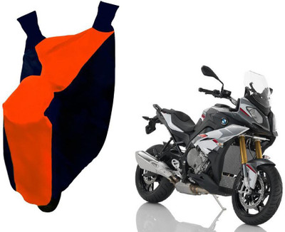 AUTO PEARL Two Wheeler Cover for BMW(GS, Orange, Blue)