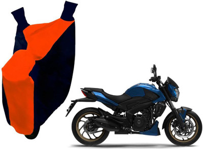 AUTO PEARL Two Wheeler Cover for Bajaj(GS, Orange, Blue)