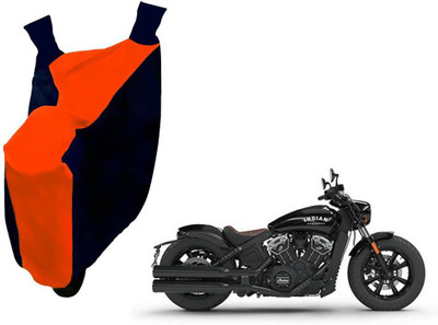 AUTO PEARL Two Wheeler Cover for LML(Bobber 350, Orange, Blue)