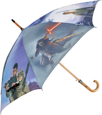 

Johns 610mm Woodking Avenger-1 Auto Open Blue Umbrella(Blue)