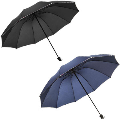 

KEKEMI 3 Fold Plain7 Umbrella(Multicolor)