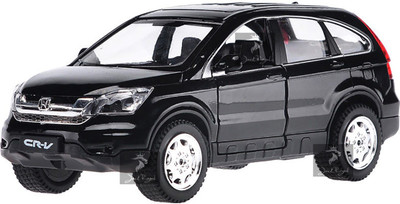 

Jack Royal Honda CRV-(Diecast-Pullback) With Lights and Sound Black(Black)