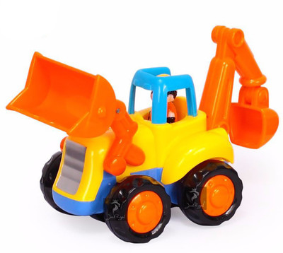 

Jack Royal Friction Powered Toy Bulldozer for 1-3 Year Old Baby Toddlers- Bulldozer, Tractor, Early Educational Cartoon ( Set of 2)(Multicolor)