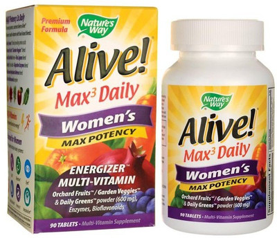 

Nature's Way ALIVE, WOMEN'S MULTI VITAMIN(90 No)