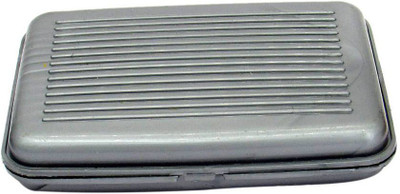 Shri Laxmi Men Silver Plastic Card Holder(6 Card Slots)