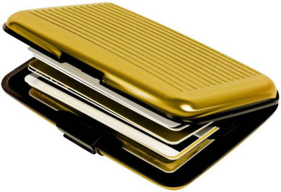 

Shri Laxmi Men Gold Plastic Card Holder(6 Card Slots)