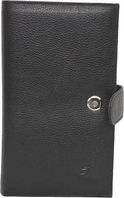 

Swiss Men Black Genuine Leather Card Holder(9 Card Slots), Black01