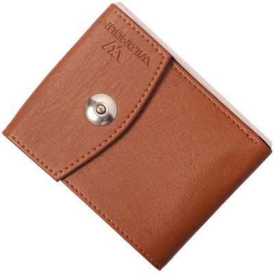 

Wildmount Men Tan Artificial Leather Wallet(6 Card Slots)