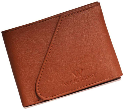 

Wildmount Men Tan Artificial Leather Wallet(6 Card Slots)
