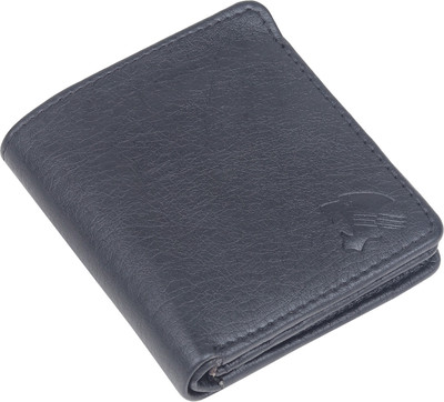 

PRT USA Men Black Artificial Leather Wallet(8 Card Slots)