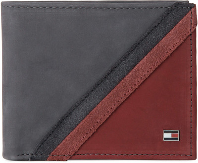 

Tommy Hilfiger Men Casual Grey, Maroon Genuine Leather Wallet(8 Card Slots), Navy