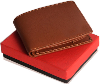 

Wildland Men Tan Artificial Leather Wallet(10 Card Slots)