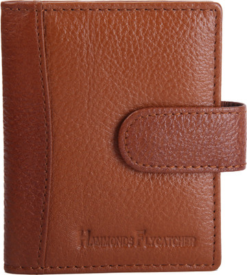 

Hammonds Flycatcher Men Tan Genuine Leather Card Holder(21 Card Slots)