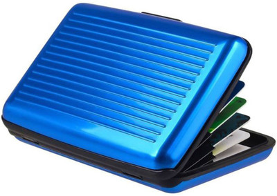 

Shri Laxmi Men Blue Plastic Card Holder(6 Card Slots)