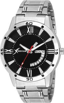 

Rich Club RC-5110 Black Day And Date Display Watch - For Men