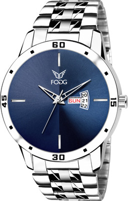 

Fogg 2055-BL Blue Day and Date Watch - For Men