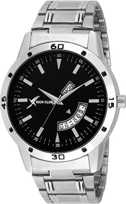 

Rich Club RC-5109 Black Day And Date Display Watch - For Men