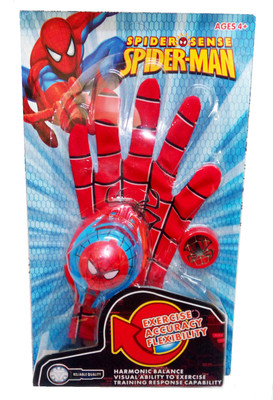 

AS Ultimate Spiderman Gloves with Disc Launcher(Multicolor)