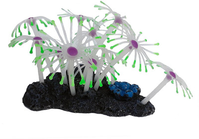 

SRI Fluorescence Feather Coral Fish Tank Ornament Aquarium Supply Landscaping Aquarium Plant Anchor({Plant Anchors1)