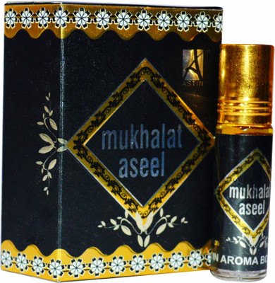 

Astin Mukhalat Aseel Pocket Attar. Floral Attar(Blue Lotus)