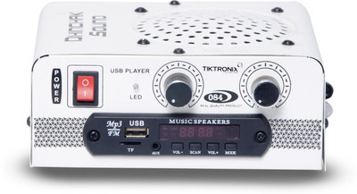 

Tiktronix tick for tech USB FM Player 32 GB MP3 Player(White, 2.4 Display)