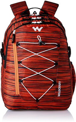 

Wiki by Wildcraft Vistas 4 Orange Backpack 28.323708 L Backpack(Orange)