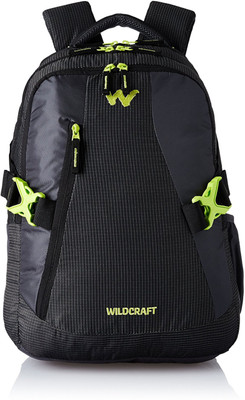 

Wiki by Wildcraft Latlong 7 Black Backpack 23.76 L Backpack(Black)