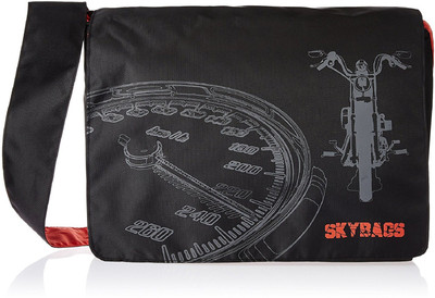

Skybags LPSCOMRBLK 15.9 L Backpack(Black)