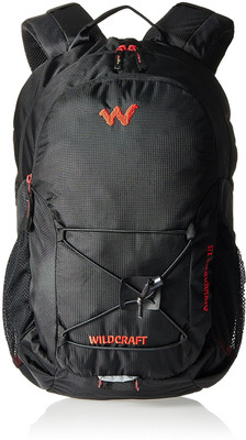 

Wiki by Wildcraft Annapurna 15 Black 23.184 L Backpack(Black, Orange)