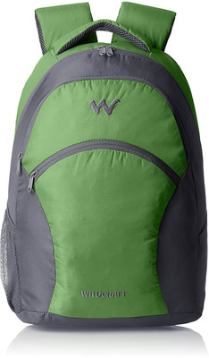 

Wiki by Wildcraft Ace 2_Green 25.056000000000004 L Backpack(Green, Grey)