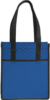 

Swiss Tote(Blue, Black), Black;blue