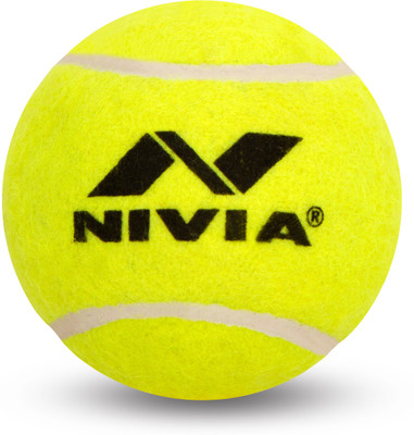 

Nivia Cricket Tennis Ball Tennis Ball(Pack of 12, Yellow)
