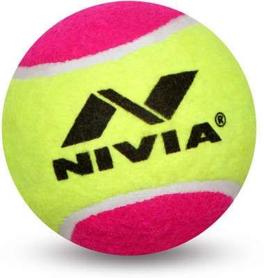 Nivia Cricket Tennis Ball Tennis Ball(Pack of 12, Multicolor) available at flipkart for Rs.849