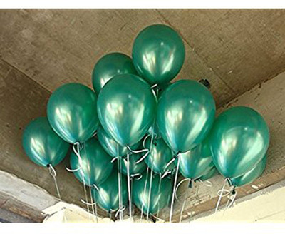 

YNS Crafts Stock Solid 149-75 Balloon(Green, Pack of 75)