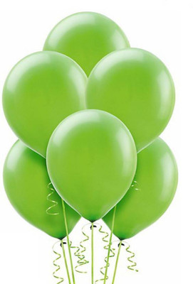 

YNS Crafts Stock Solid 119-25 Balloon(Green, Pack of 25)