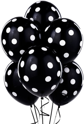 

YNS Crafts Stock Solid 192-50 Balloon(Black, Pack of 50)