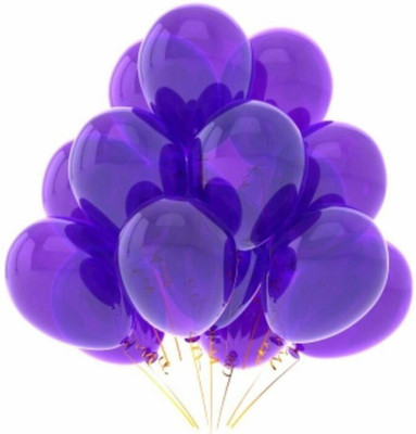 

YNS Crafts Stock Solid 089-75 Balloon(Purple, Pack of 75)