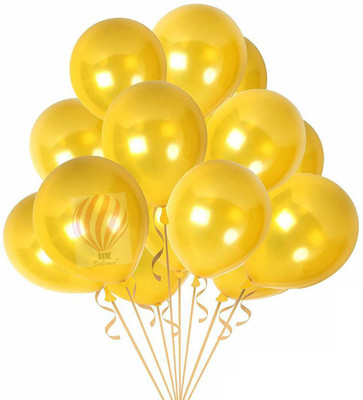 

YNS Crafts Stock Solid 066-50 Balloon(Yellow, Pack of 50)