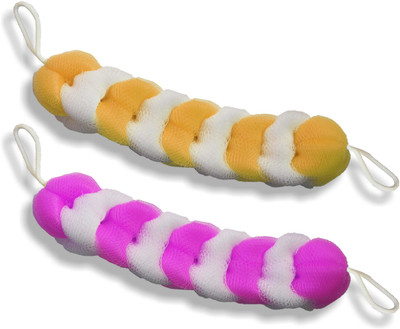 

Cion Stretchable Bath Sponge (Orange & Pink, Pack of 2)