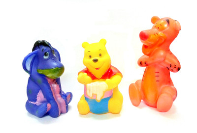 

TALKING GANESHA Winnie the Pooh, Tiger, Donkey eyeore chuu chuu bath toy for kids (multicolor) Bath Toy(Multicolor)