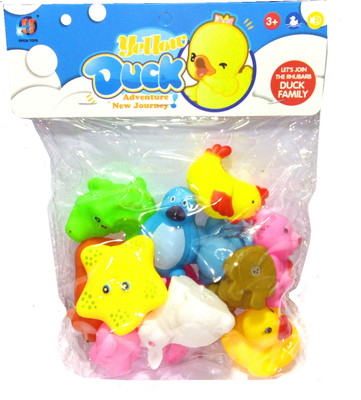 

TALKING GANESHA CHU CHU SET Bath Toys for babies Non Toxic (6 WILD ANIMALS) Bath Toy(Multicolor)