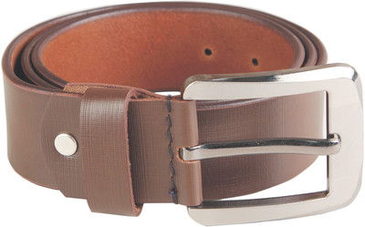 

NUKAICHAU Men Formal Brown Genuine Leather Belt, Brn01